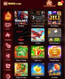 N999 Game App is a mobile gaming app