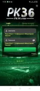 How to Register and Login on Pk36 Game